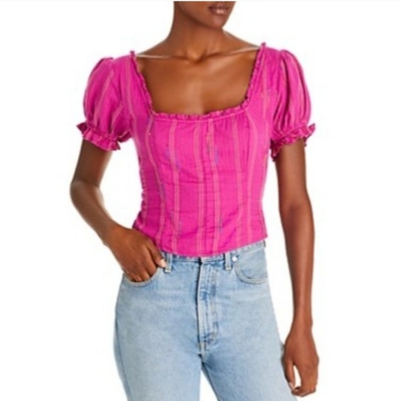 Free People Tops Nwt Free People Serotonin Corset Top Poshmark